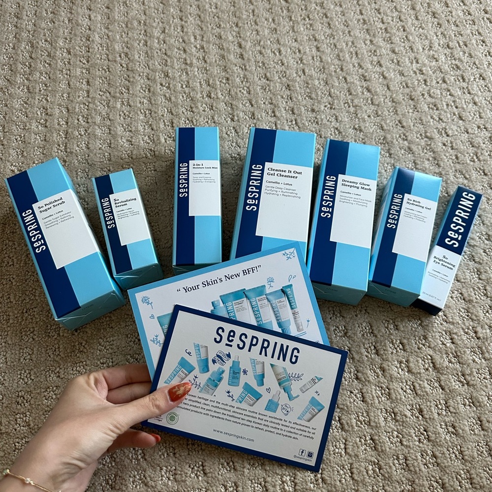 SēSpring skincare kit